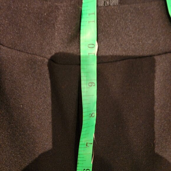 NEW Vintage La Banga Black Wide-Leg Pants, High Waist, Back Zip Closure Size M - Picture 7 of 11